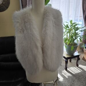 Elegant Faux Fur Vest